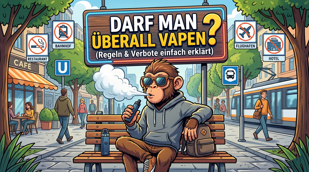 Darf man überall vapen?