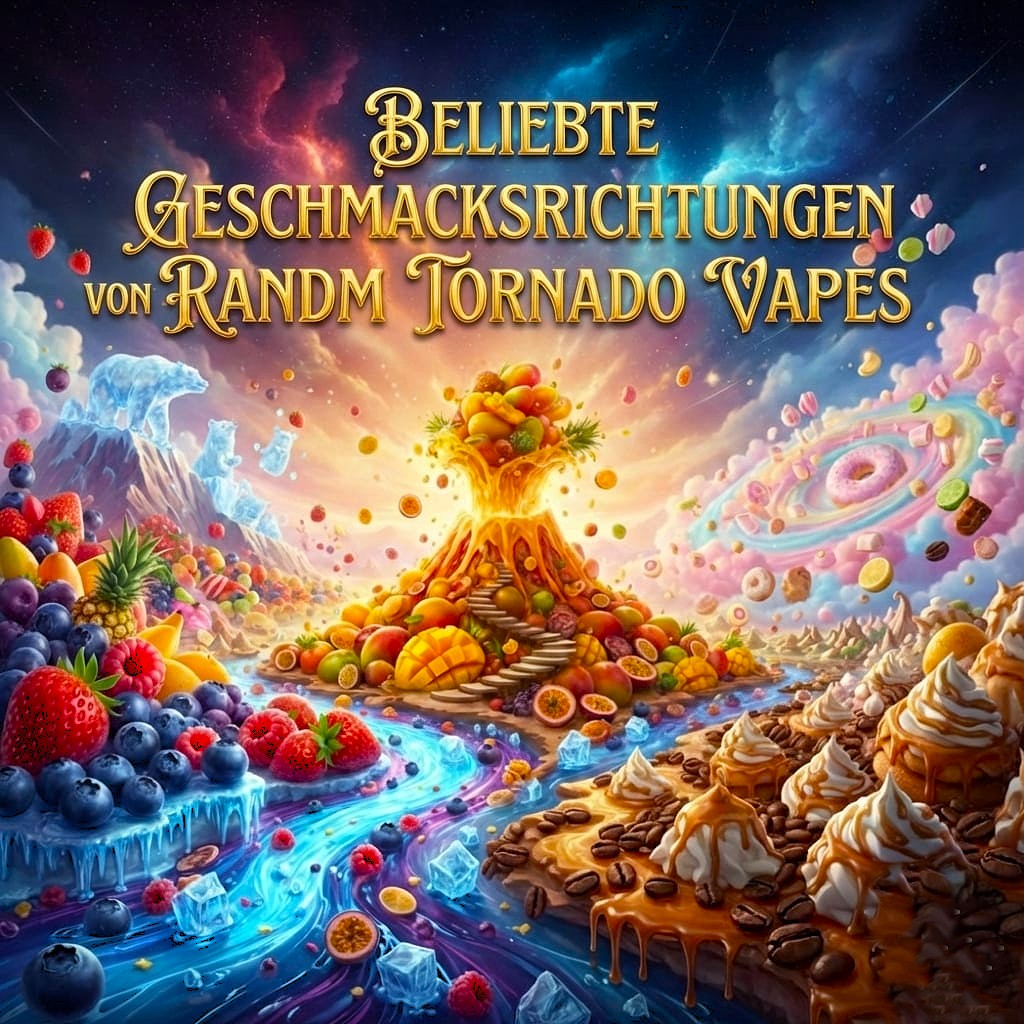 Beliebte Geschmacksrichtungen von RandM Tornado Vapes