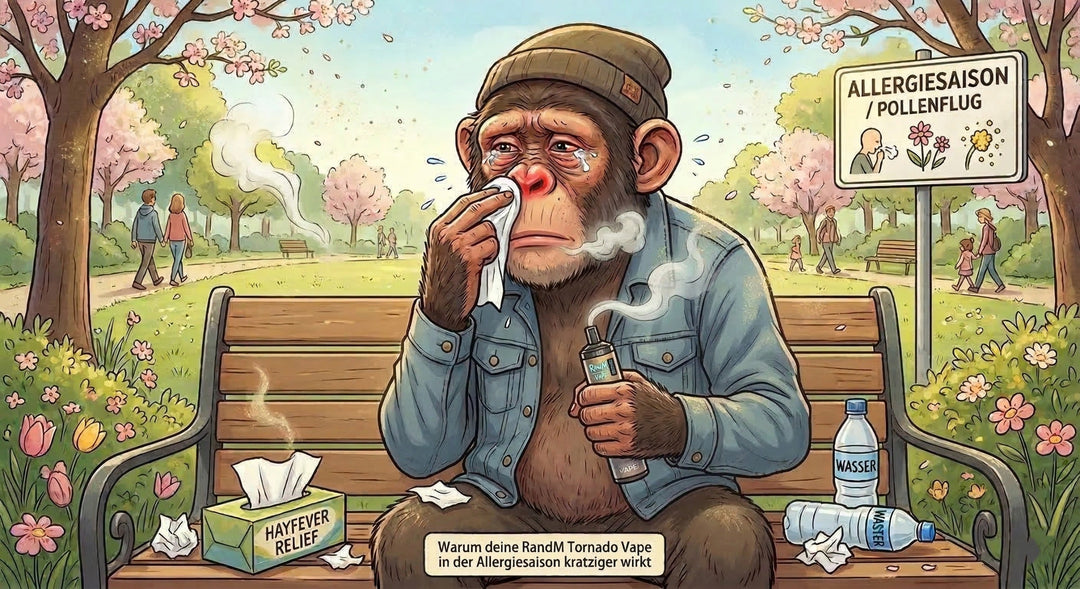 Warum deine RandM Tornado Vape in der Allergiesaison kratziger wirkt