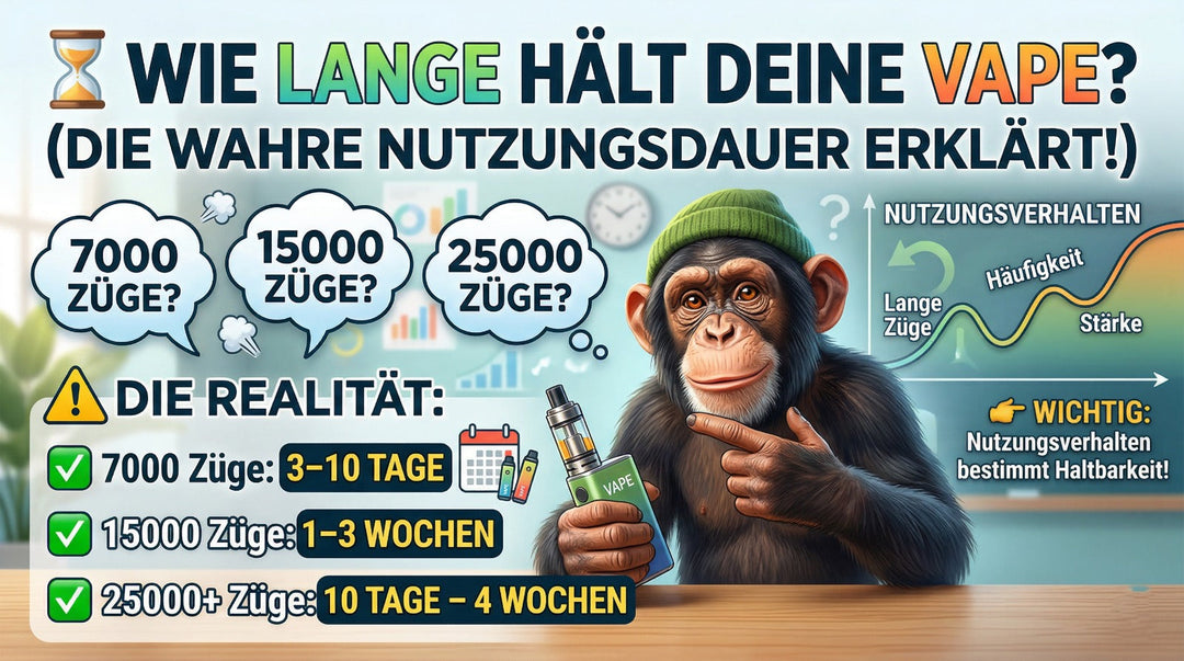 Wie lange hält eine Vape wirklich?