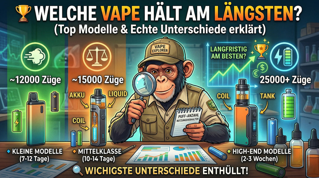 Welche Vape hält am längsten?