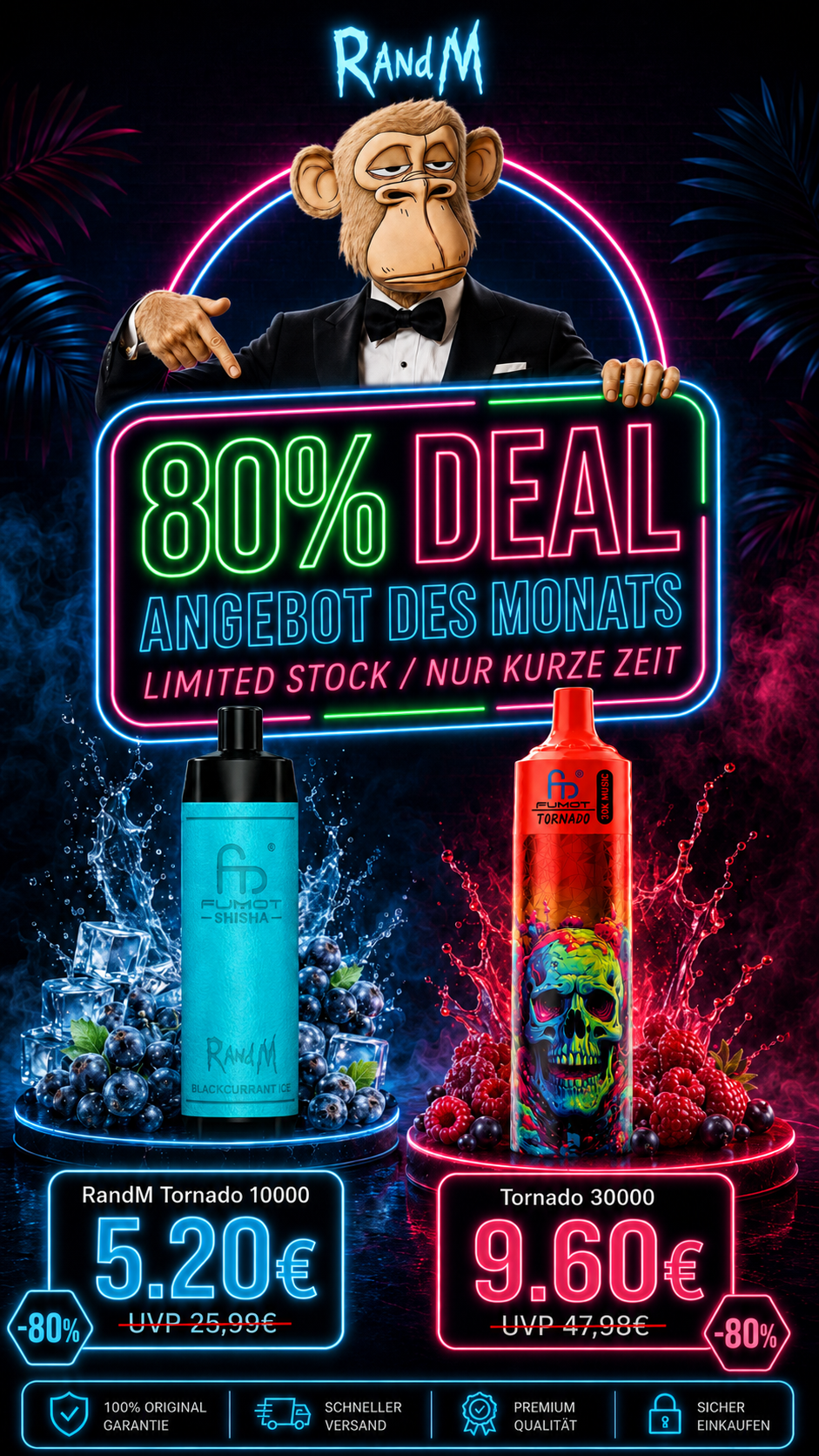 RandM Vape Store - Original & Günstig jetzt Zugreifen!