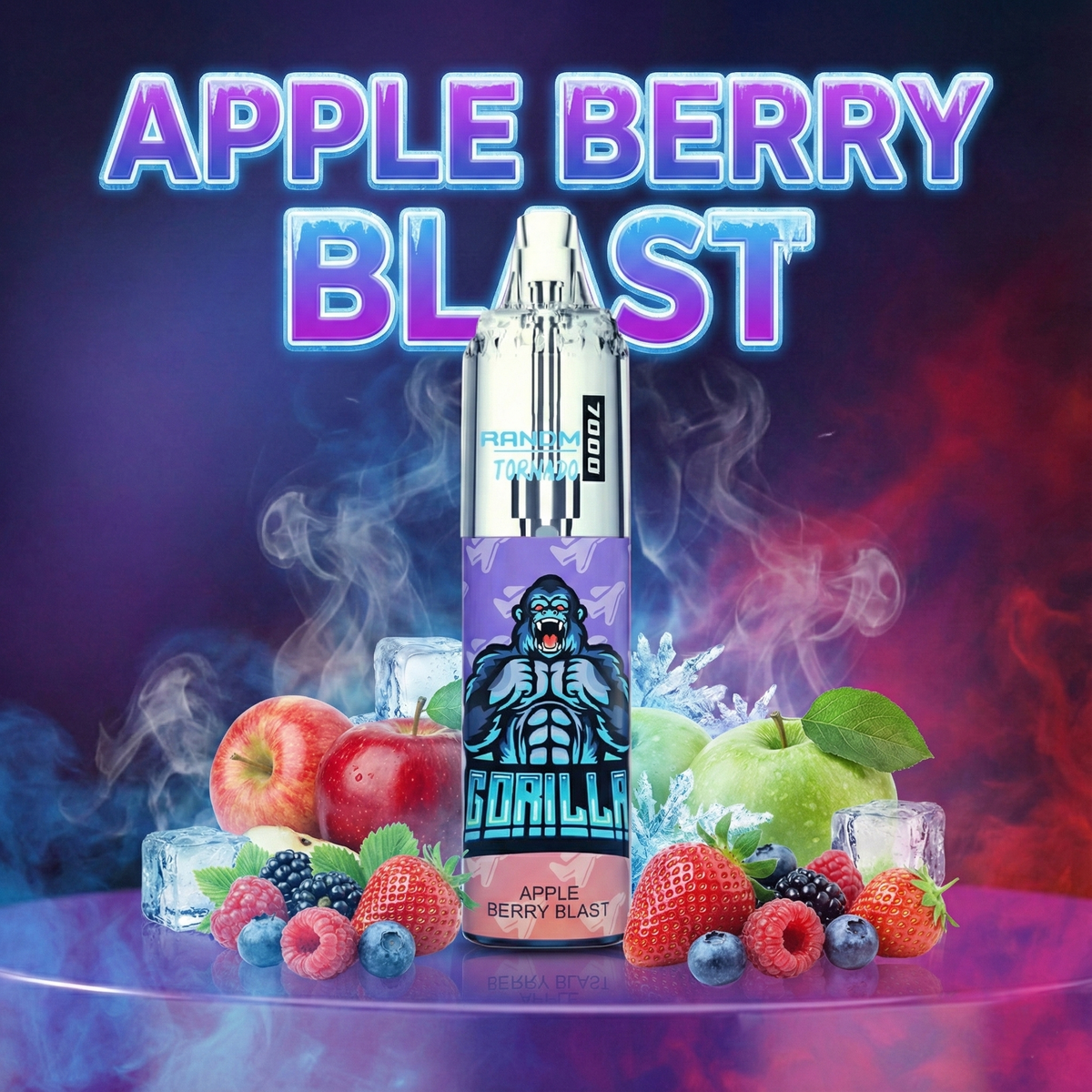 RandM Tornado 7000 Apple Berry Blast – Produktbild