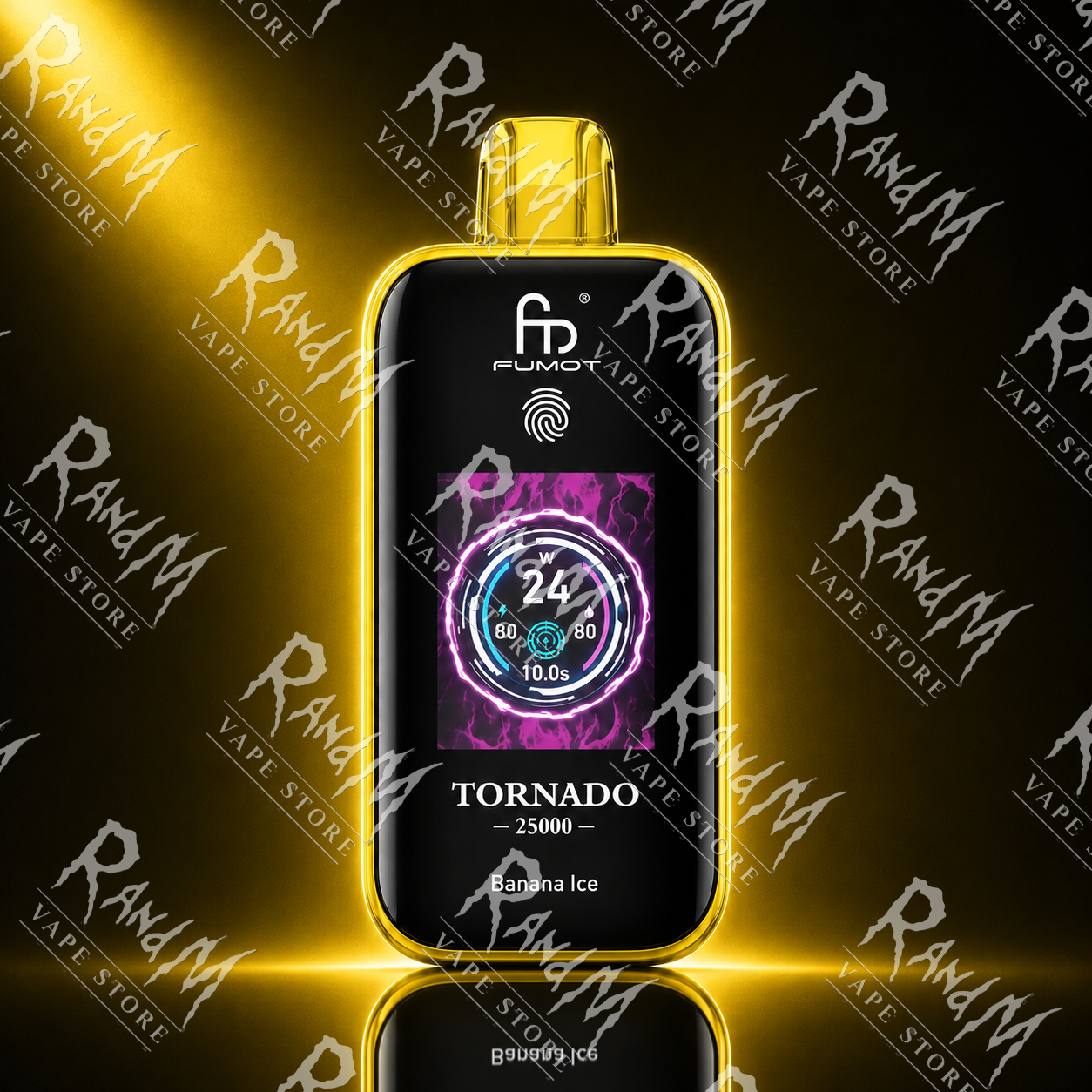 RandM Tornado 25000 Banana Ice Geschmack
