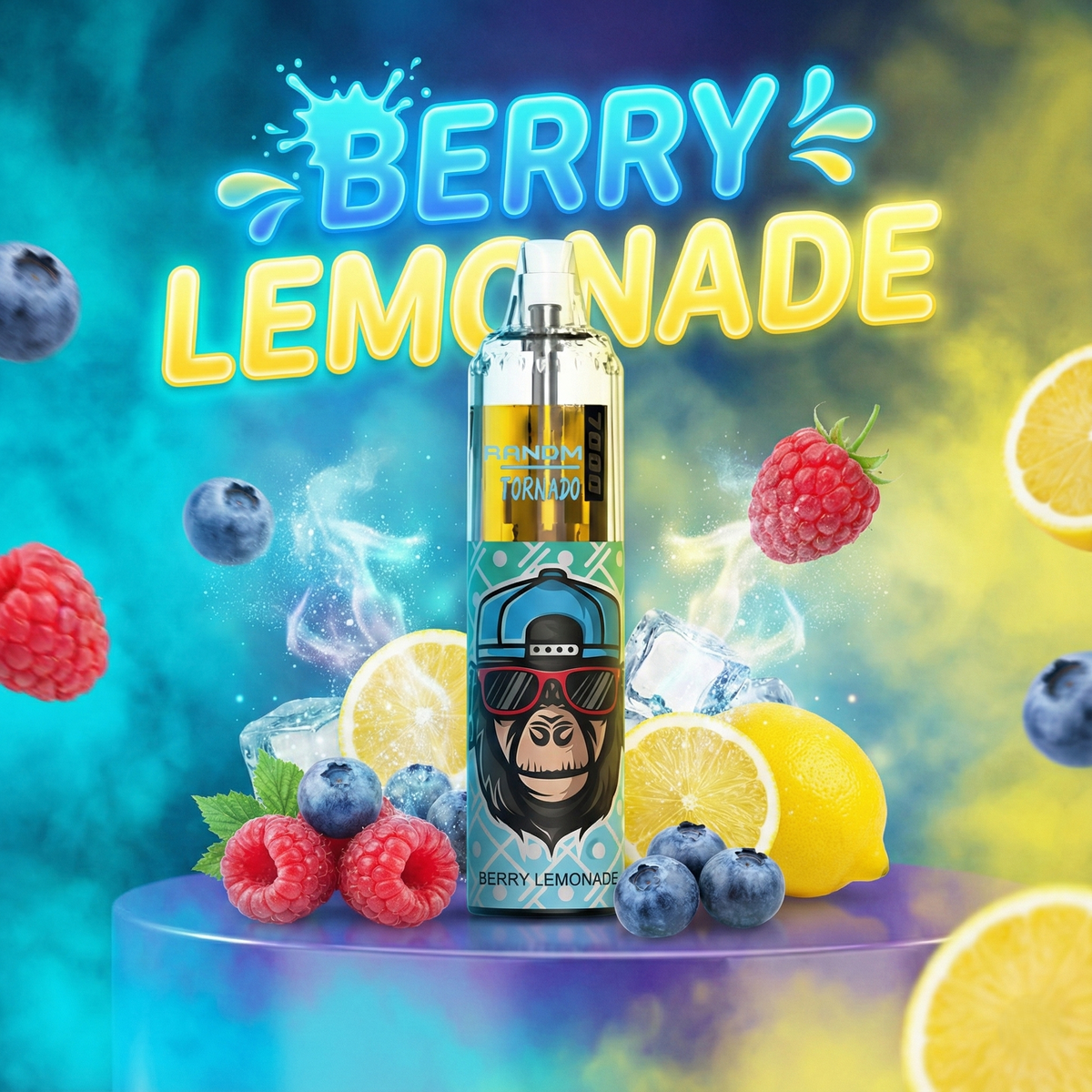 RandM Tornado 7000 Berry Lemonade – Produktbild
