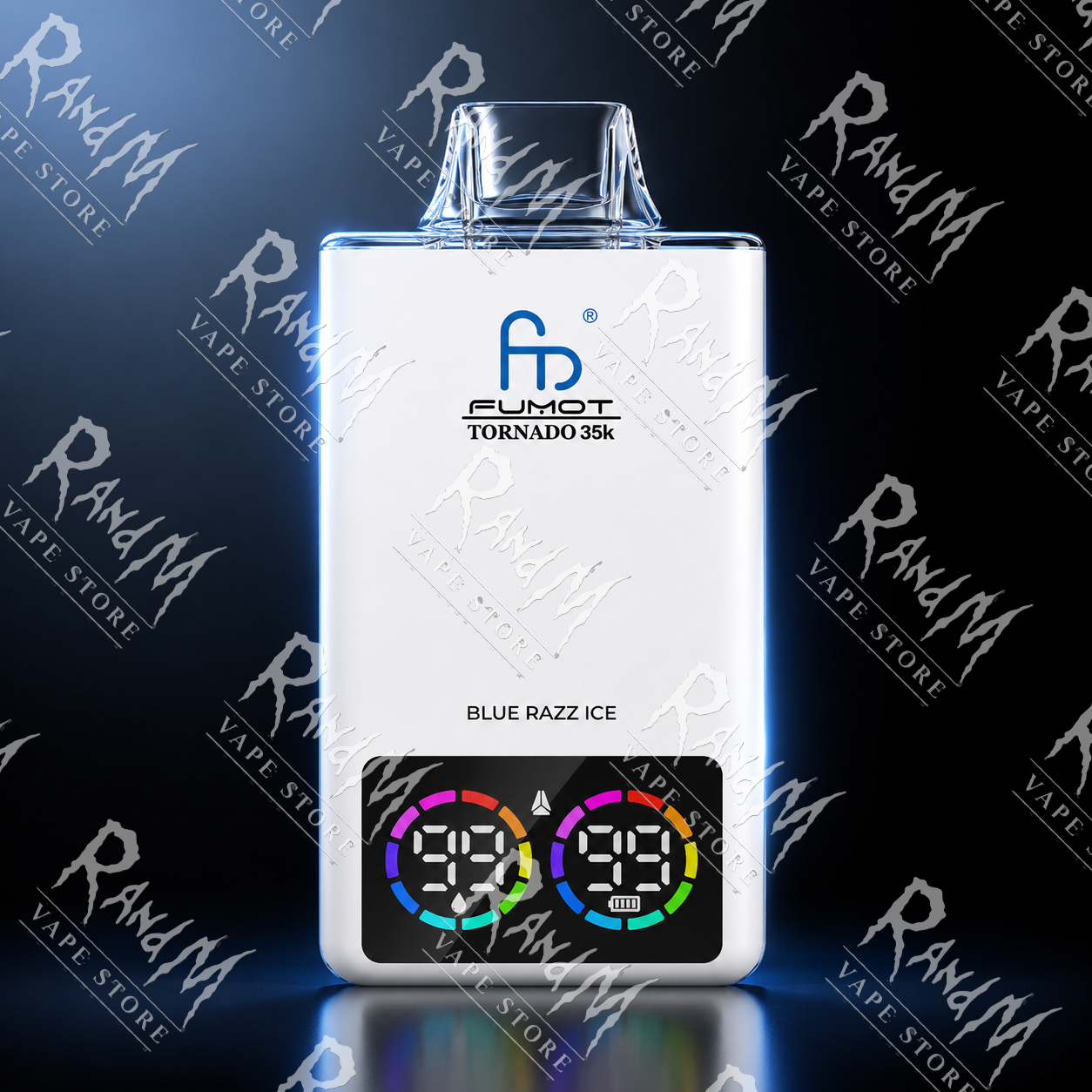 RandM Tornado 35000 Blue Razz Ice Geschmack