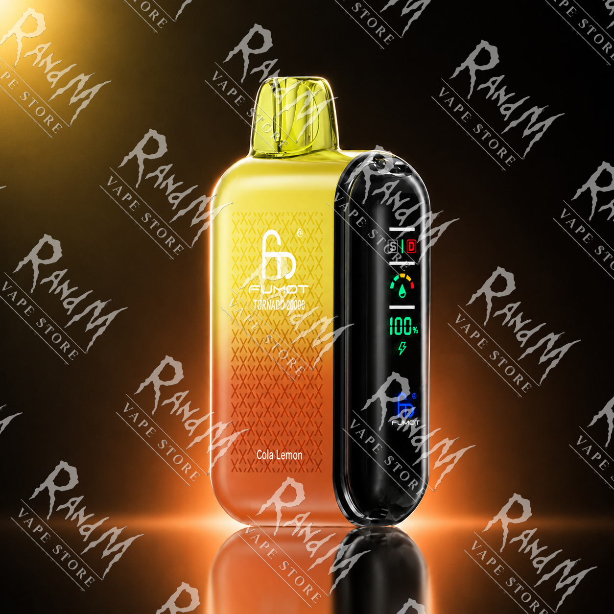 RandM Tornado 20000 Cola Lemon Geschmack