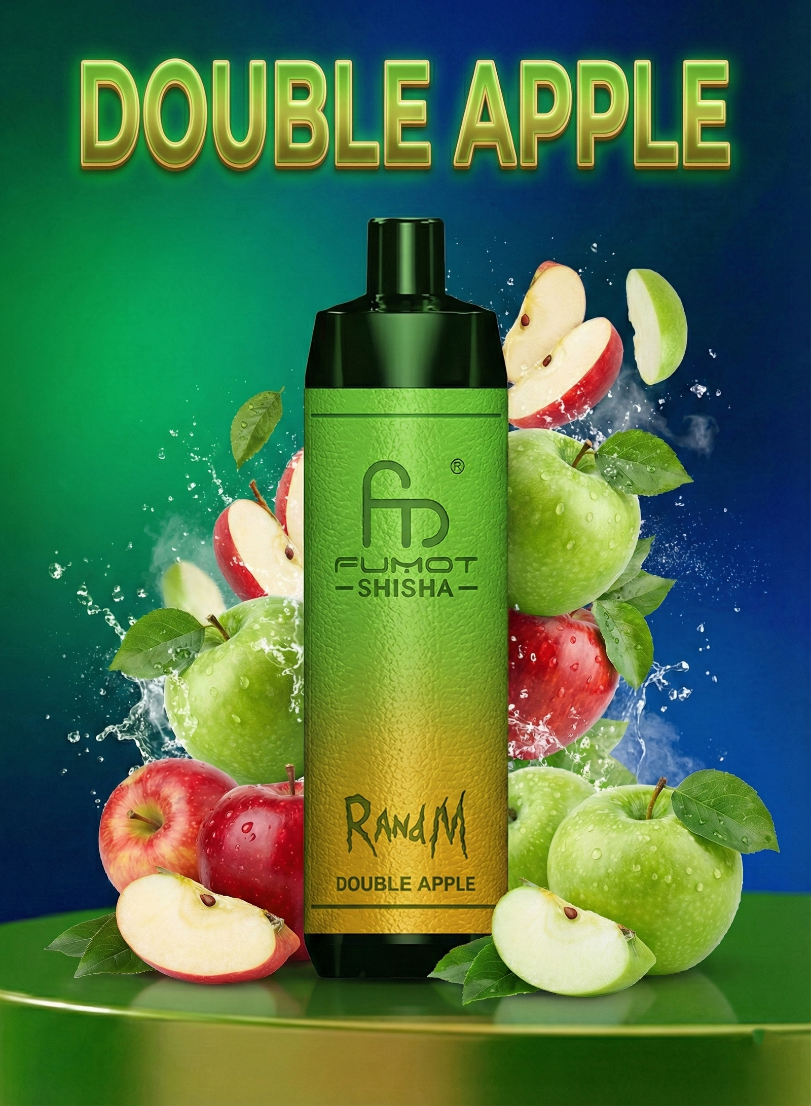 RandM Tornado 10000 Double Apple Geschmack