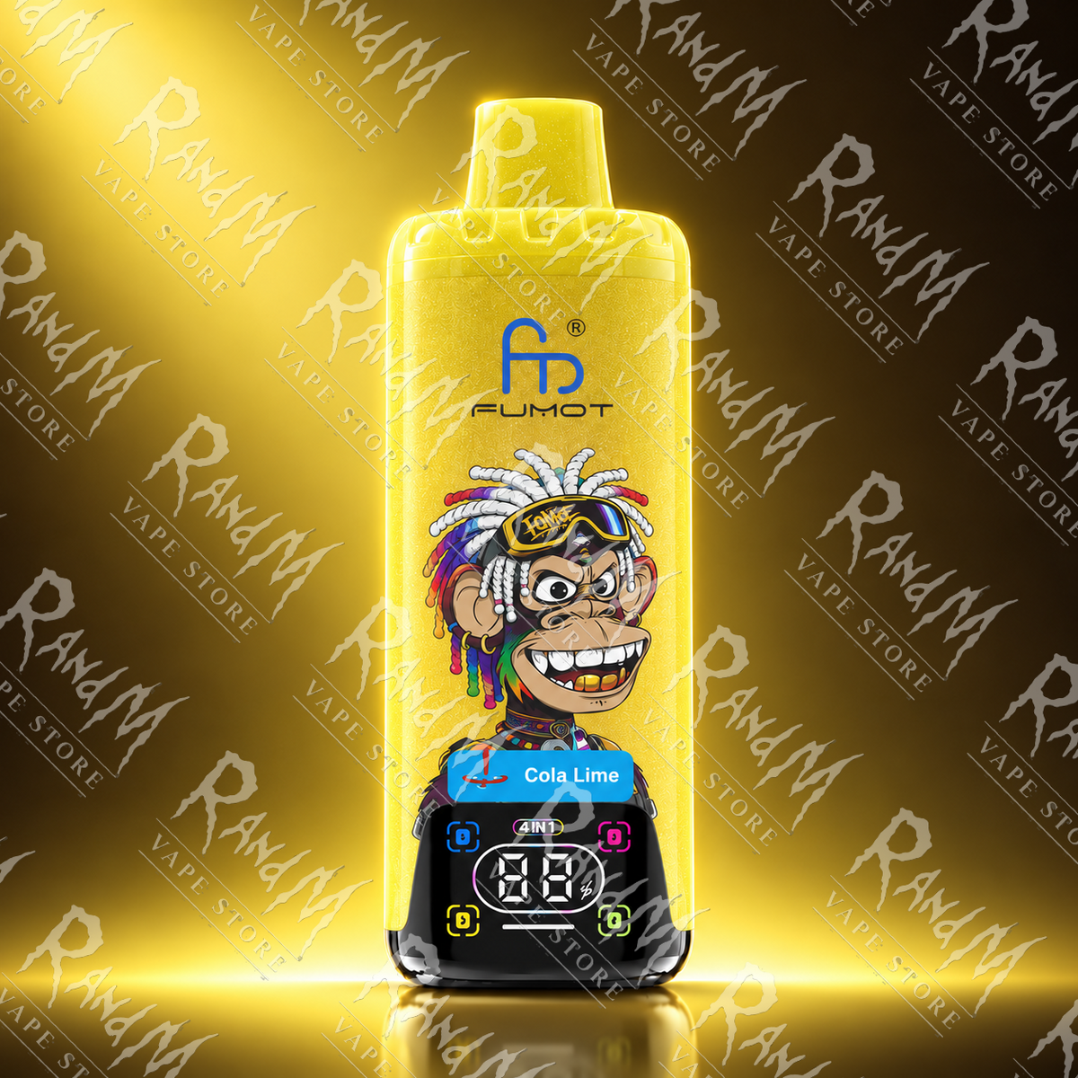 Eco 4in1 80K – Cola Lime & Cherry Cola & Dr Blue & Strawberry Grape | RandM Vape Store