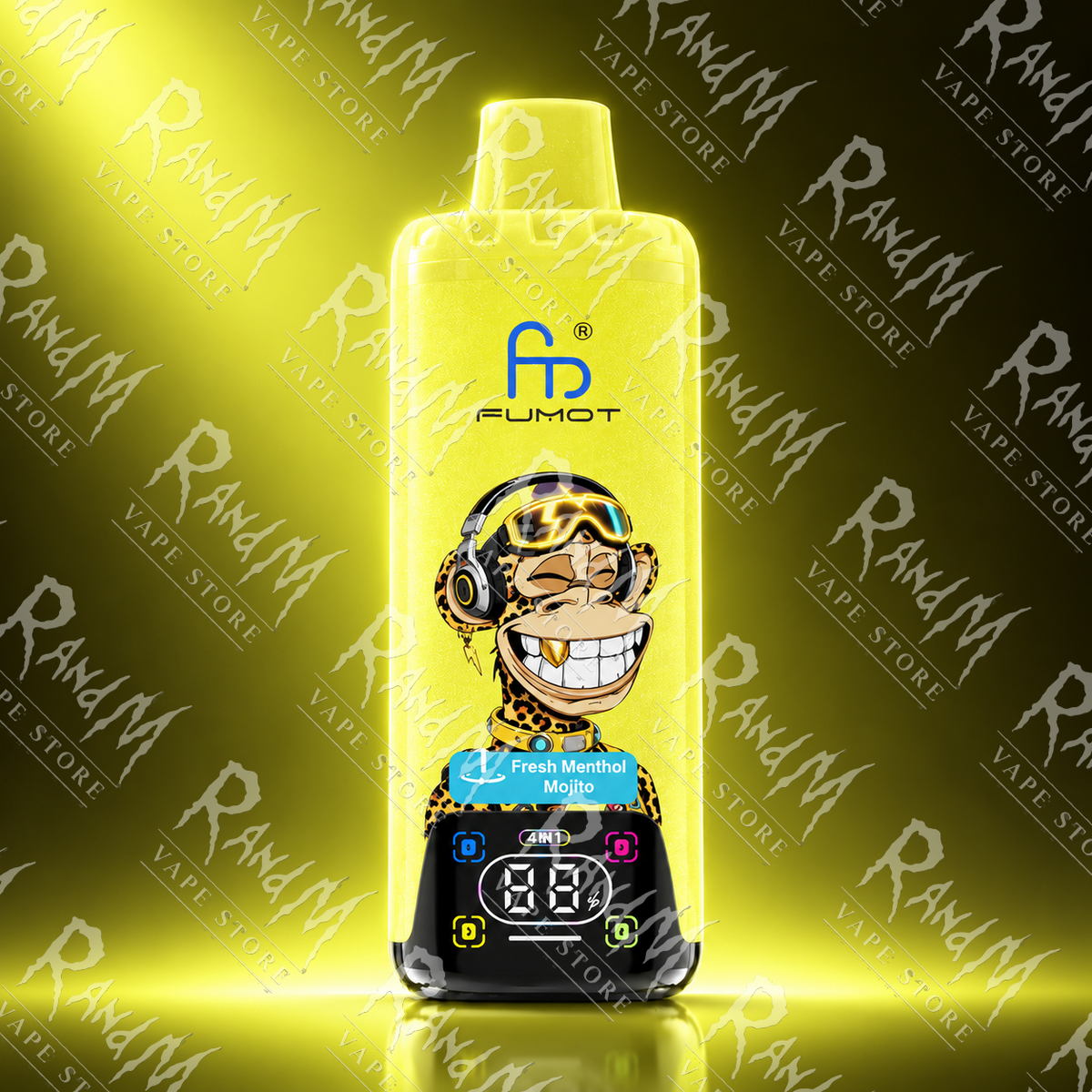 Eco 4in1 80K – Fresh Menthol Mojito & Pink Lemonade & Cool Mint & Mint Watermelon | RandM Vape Store