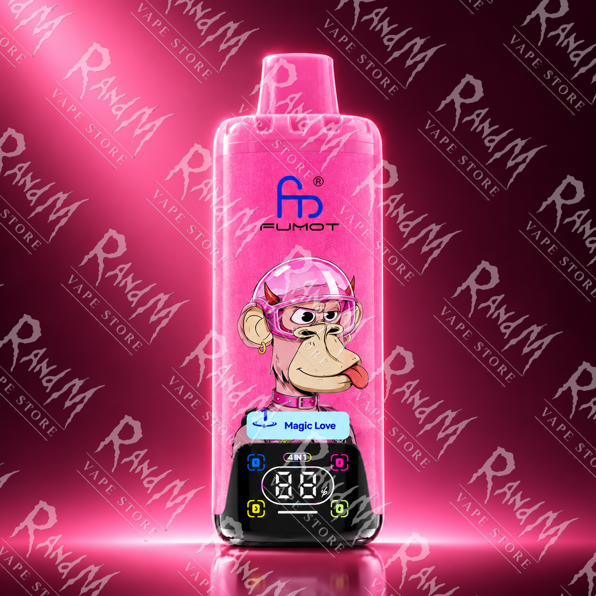 Eco 4in1 80K – Magic Love & Kiwi Passion Fruit Guava & Dragonfruit Raspberry & Lemon Lime | RandM Vape Store