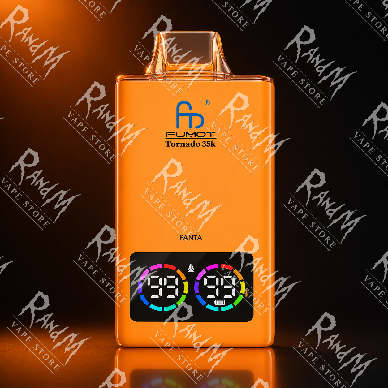 RandM Tornado 35000 Fanta Geschmack