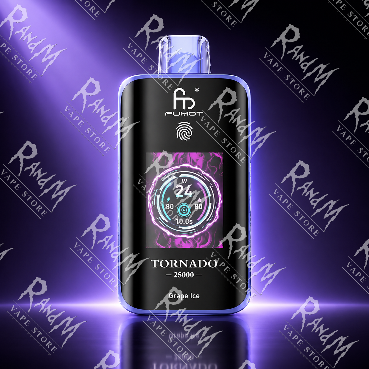 RandM Tornado 25000 Grape Ice Geschmack