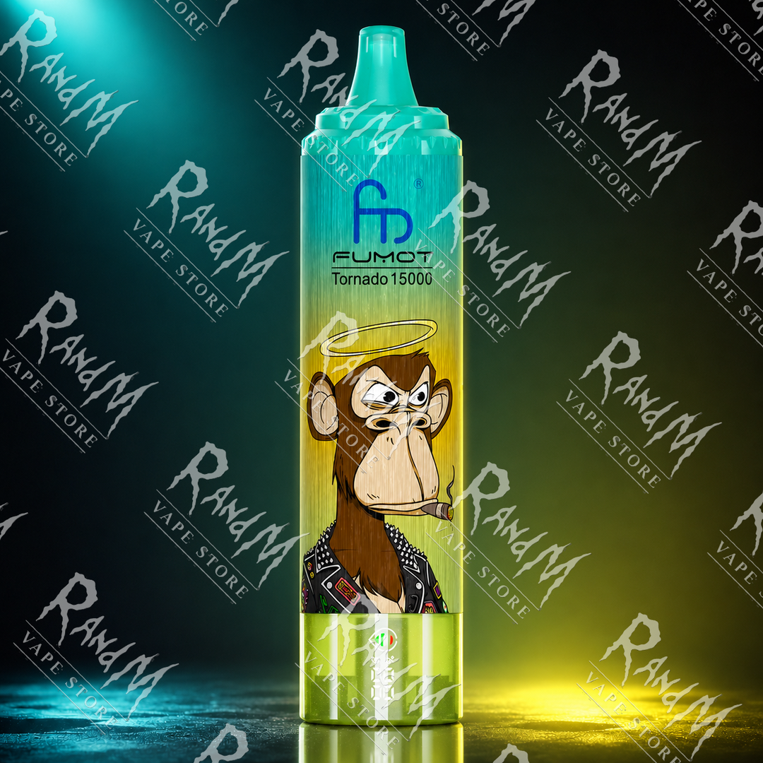 RandM Tornado 15000 Green Apple Citrus Menthol Geschmack