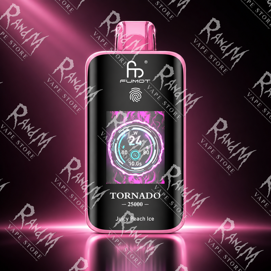 RandM Tornado 25000 Juicy Peach Ice Geschmack
