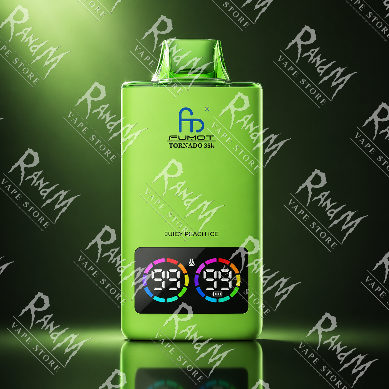 RandM Tornado 35000 Juicy Peach Ice Geschmack