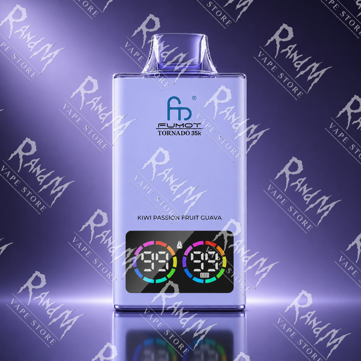 RandM Tornado 35000 Kiwi Passion Fruit Guava Geschmack