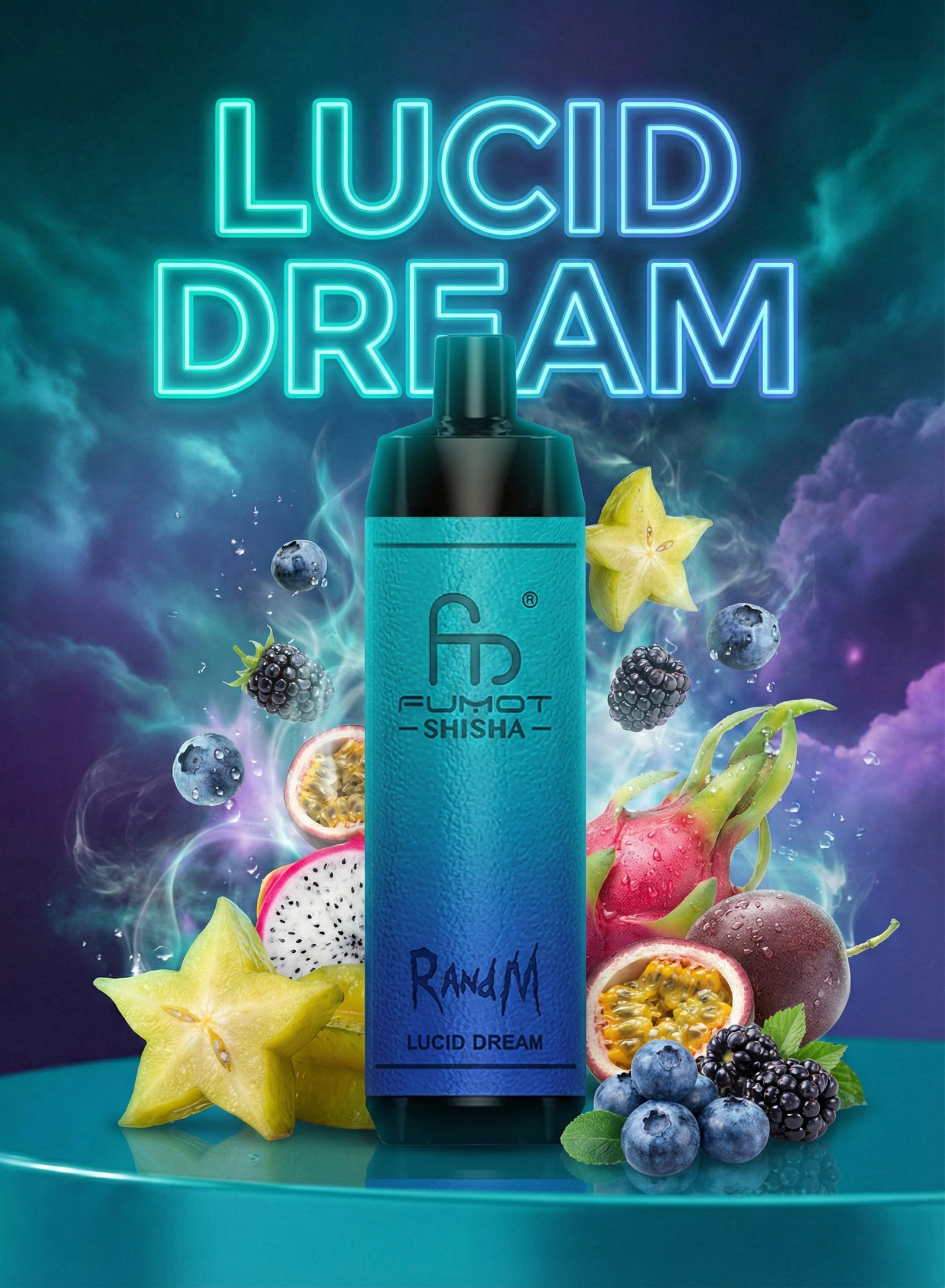 RandM Tornado 10000 Lucid Dream Geschmack