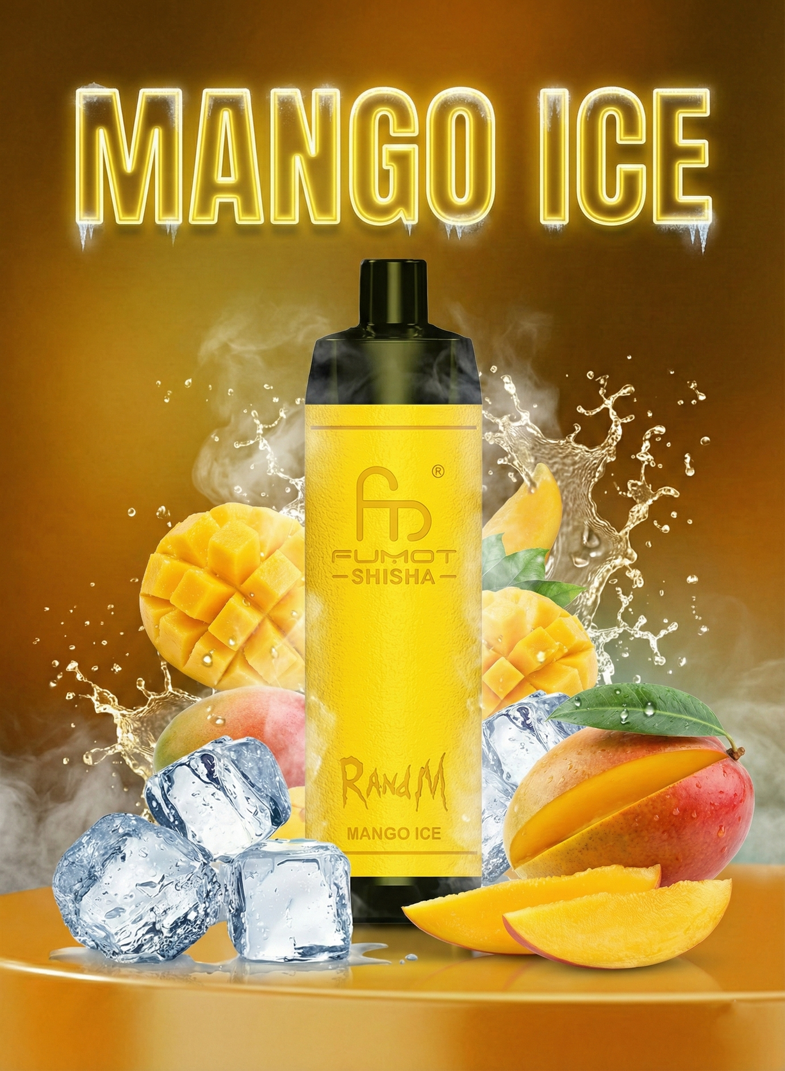 RandM Tornado 10000 Mango Ice Geschmack