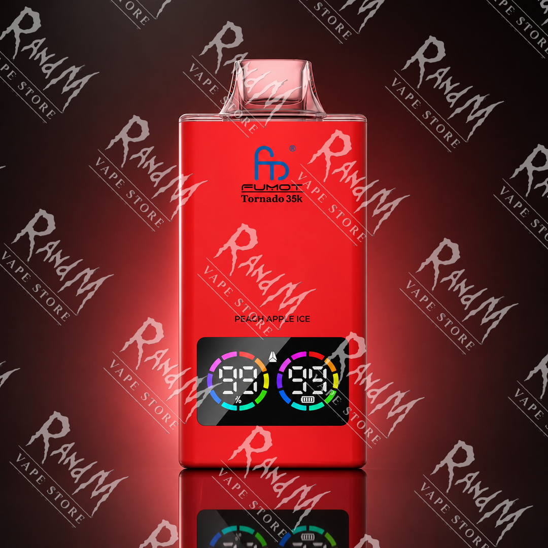 RandM Tornado 35000 Peach Apple Ice Geschmack
