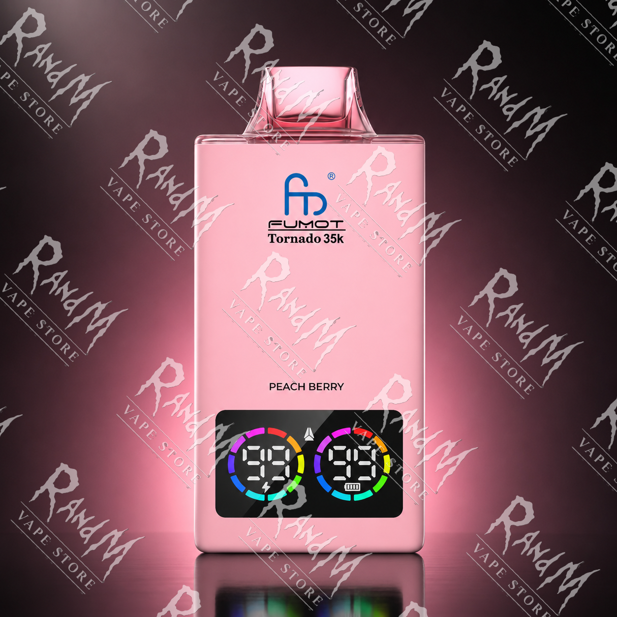 RandM Tornado 35000 Peach Berry Geschmack