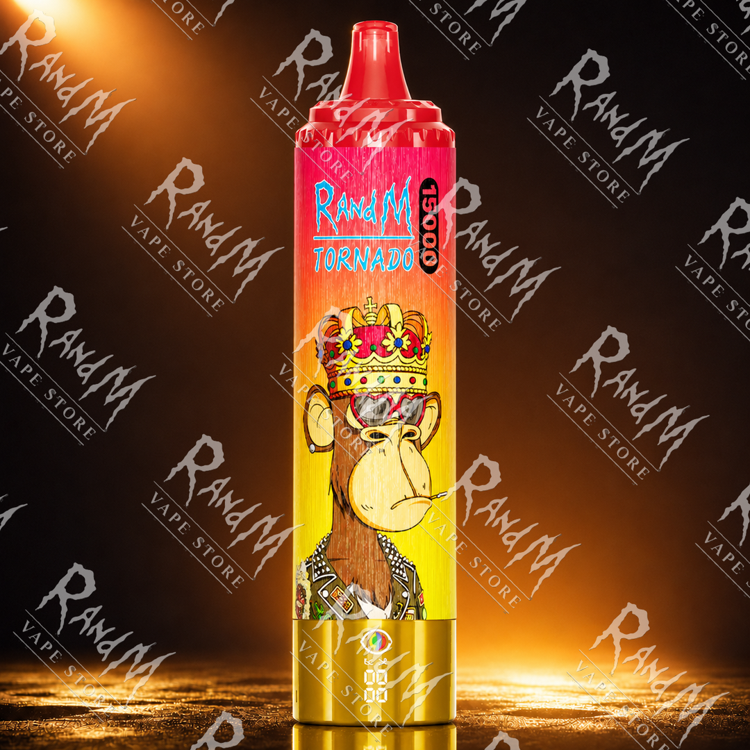RandM Tornado 15000 Peach Ice Geschmack