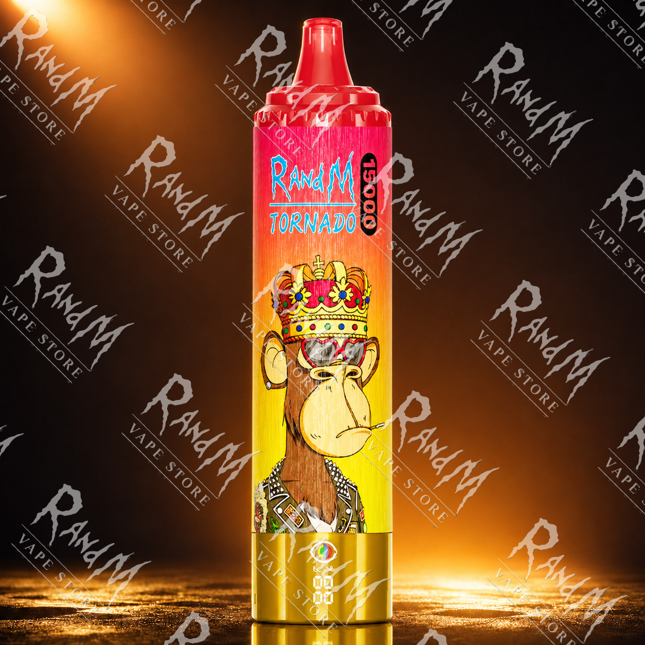 RandM Tornado 15000 Peach Ice Geschmack
