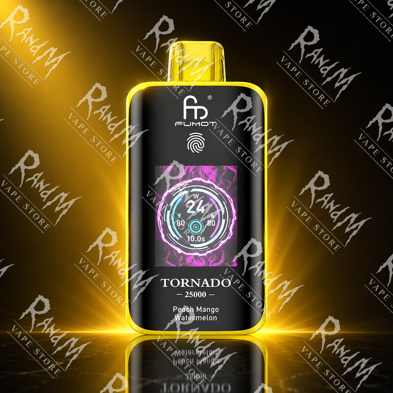 RandM Tornado 25000 Peach Mango Watermelon Geschmack