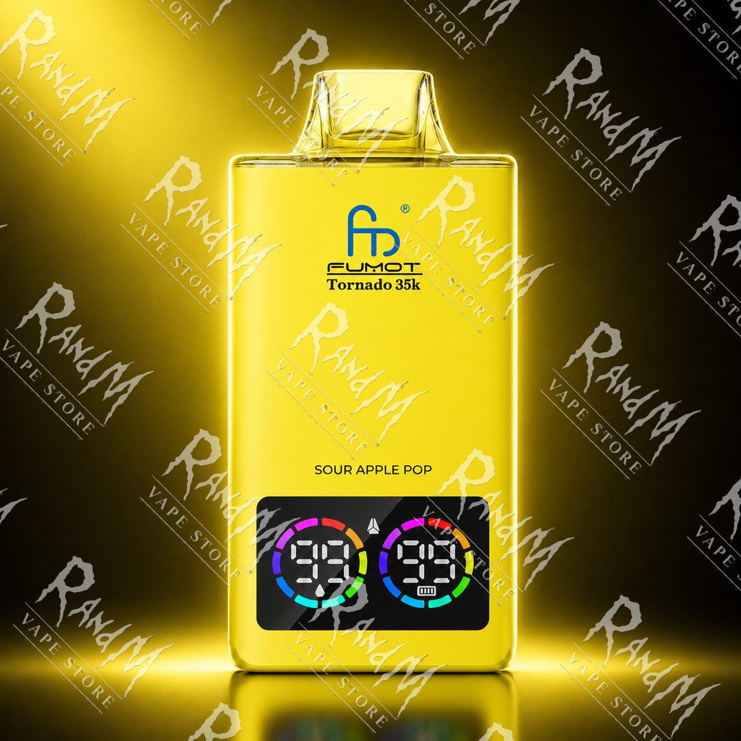 RandM Tornado 35000 Sour Apple Pop Geschmack