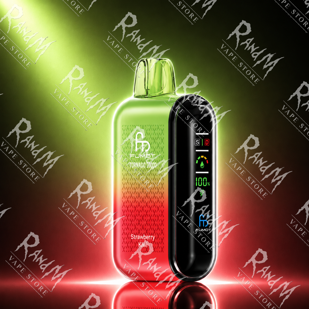 RandM Tornado 20000 Strawberry Kiwi Geschmack