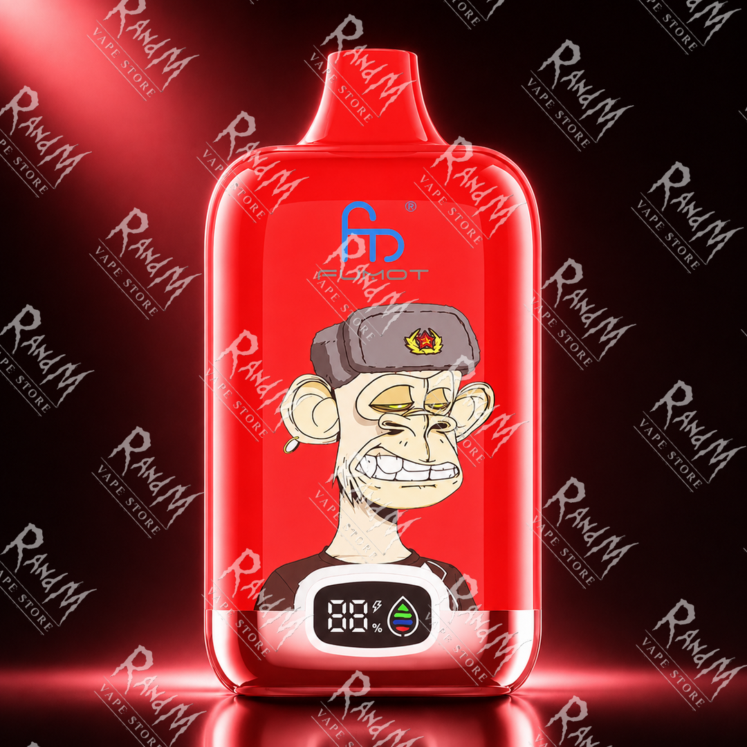 RandM Tornado 12000 Strawberry Red Bull Geschmack
