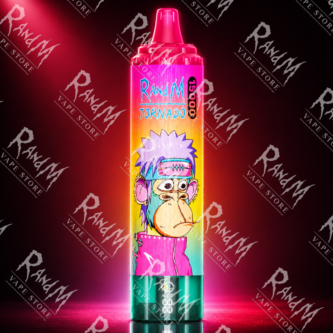 RandM Tornado 15000 Strawberry Redbull Geschmack