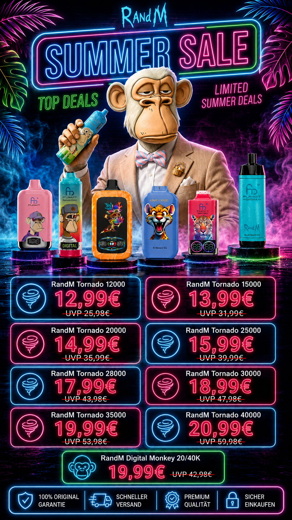 RandM Vape Store - Original & Günstig jetzt Zugreifen!