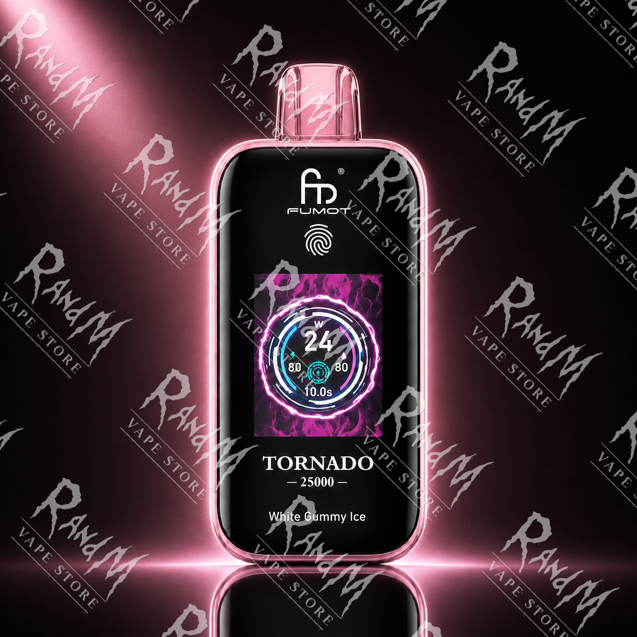 RandM Tornado 25000 White Gummy Ice Geschmack